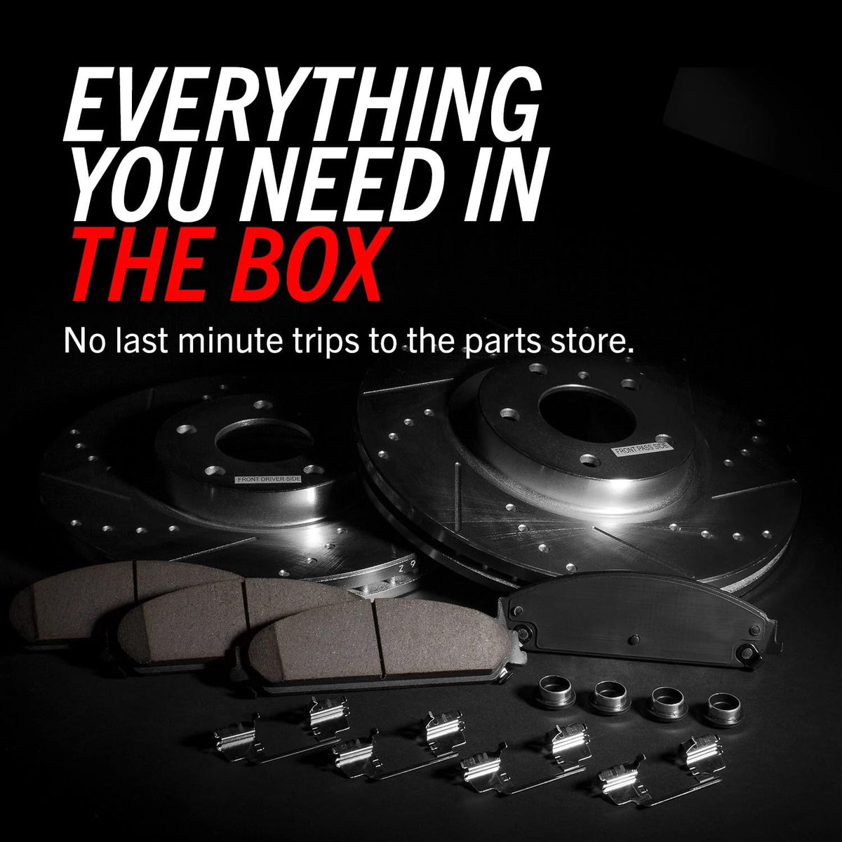 Brake Pad & Rotor Kit K257